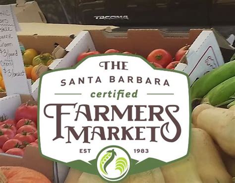 Santa barbara farmers market - Departments. Agricultural Commissioner. Other Ag Programs / Committees. Farmers Markets. Certified Farmer's Markets provide a great opportunity for small farmers to market their products without the added expenses of commercial preparation. 
